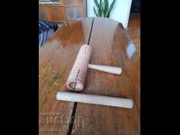 Old wooden musical instrument