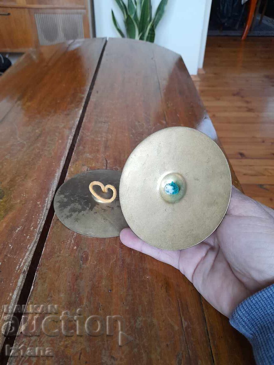Auction Old children's cymbals Auction Old children's cymbals