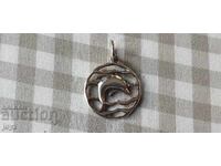 SILVER DOLPHIN PENDANT 4.57 grams / 925 SALT