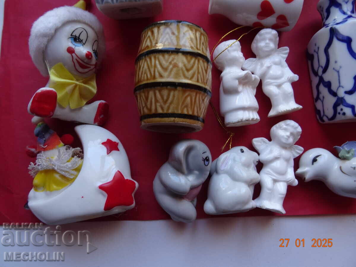 LOT OF OLD PORCELAIN MINIATURES COLLECTIBLES with price 35.00 BGN | € 17.90