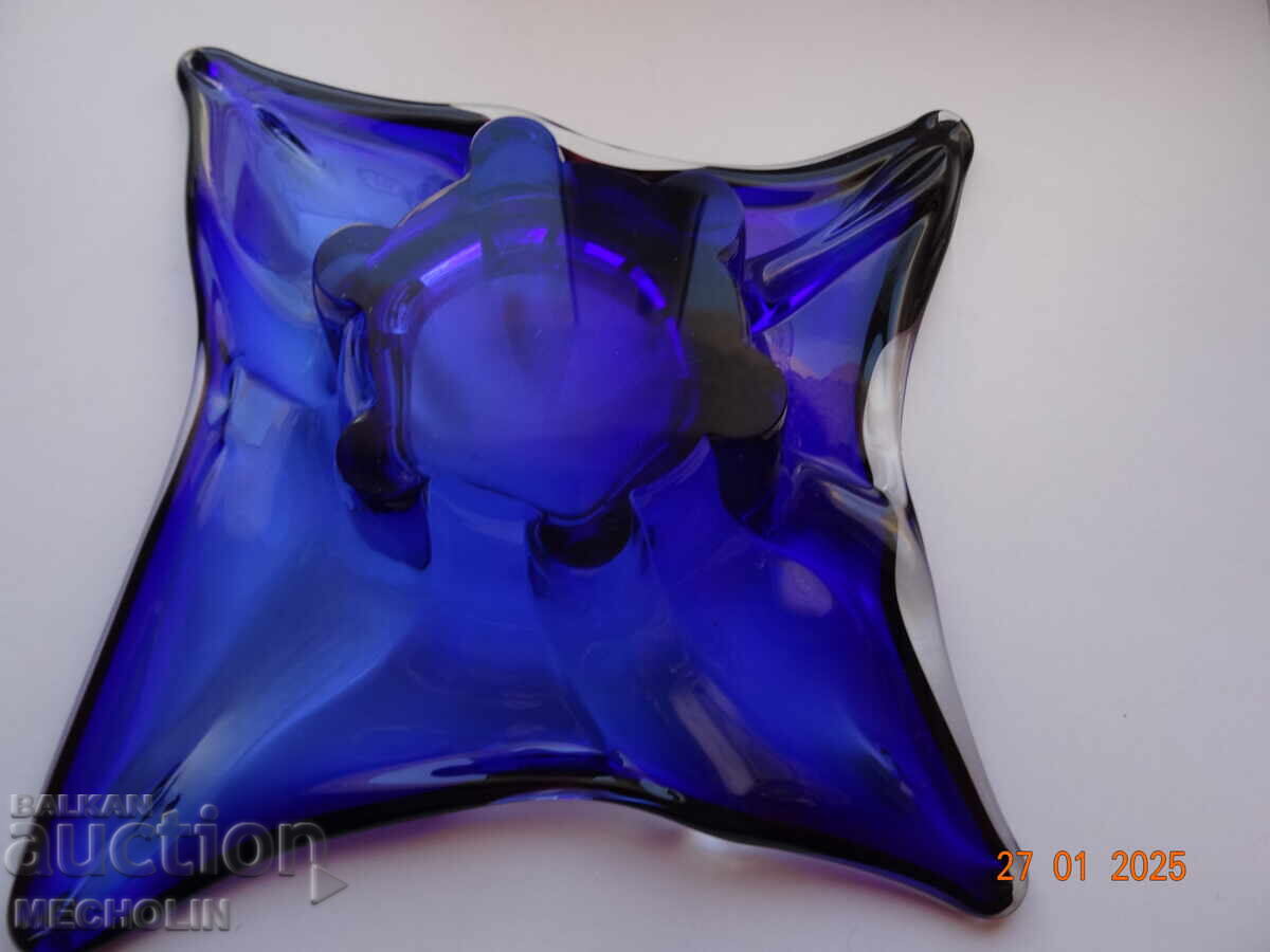 OLD COLLECTIBLE MURANO GLASS FRUIT BOWL - 5 OLD COLLECTIBLE MURANO GLASS FRUIT BOWL - 5