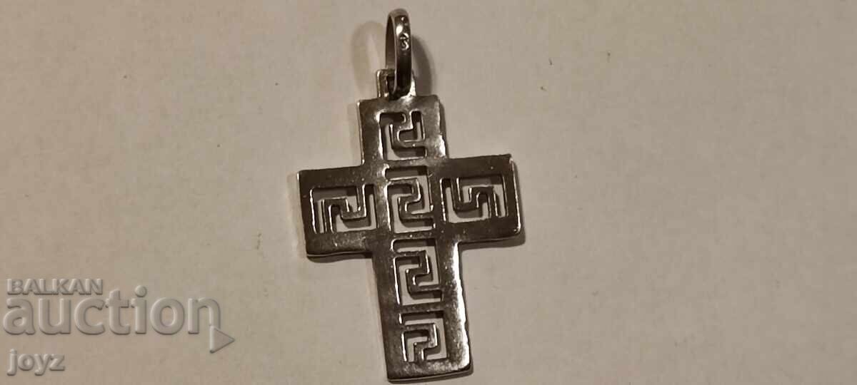 SILVER PENDANT - VERSACE CROSS 4.38 grams/ 925 sterling silver with price 29.99 BGN | € 15.33 SILVER PENDANT - VERSACE CROSS 4.38 grams/ 925 sterling silver with price 29.99 BGN | € 15.33