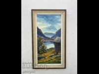 Beautiful mountain landscape / oil paintings. №6461