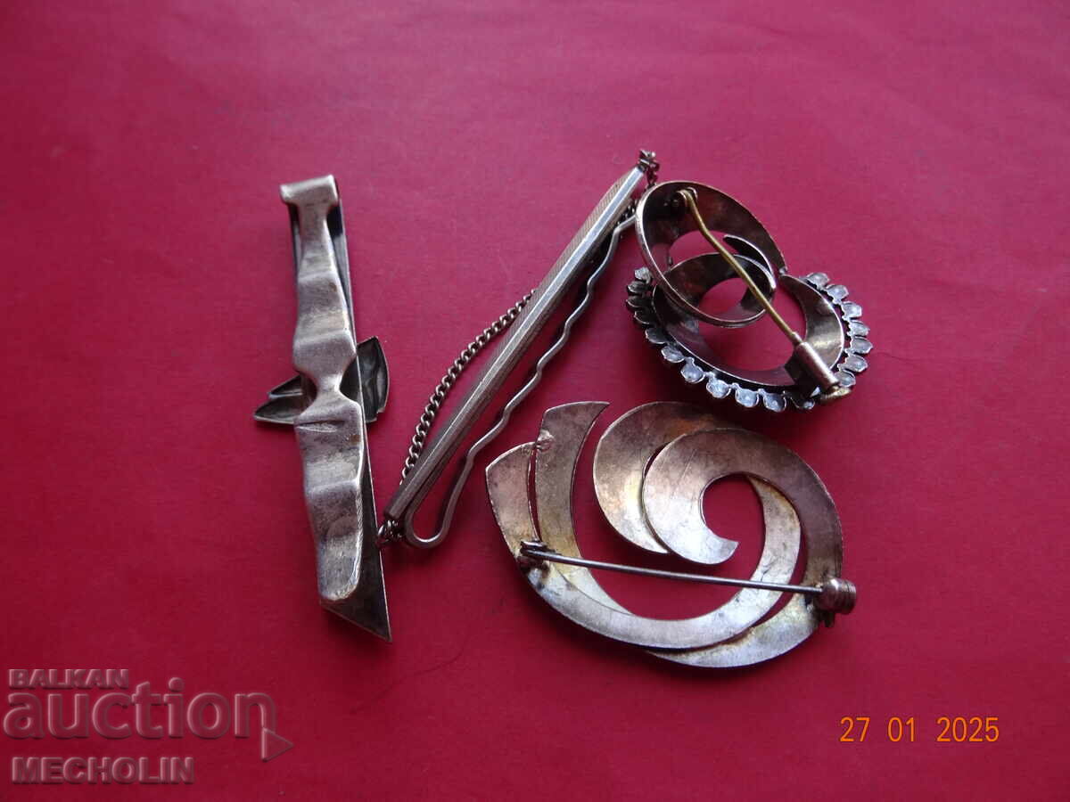 COLLECTIBLE BROOCHES TIE PINS - 6 COLLECTIBLE BROOCHES TIE PINS - 6