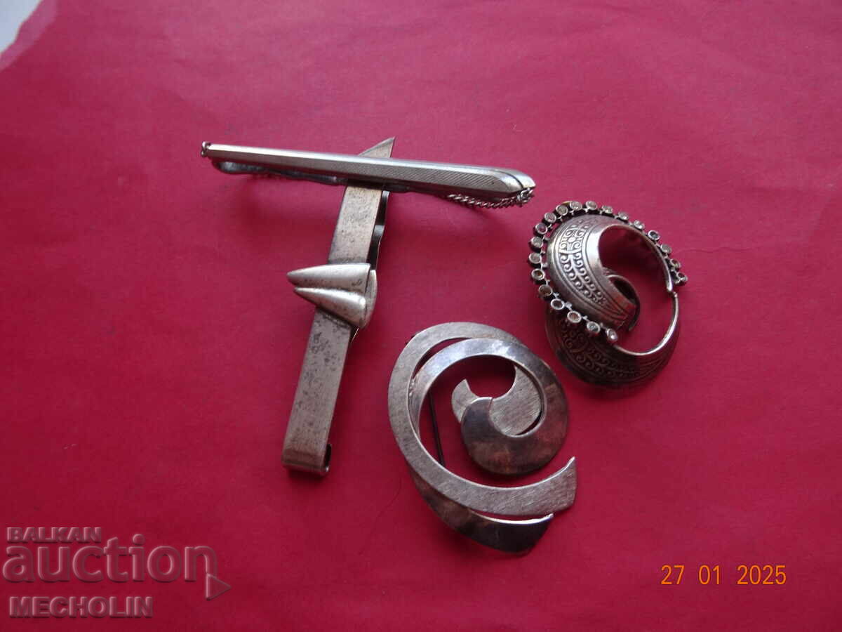 COLLECTIBLE BROOCHES TIE PINS - 7 COLLECTIBLE BROOCHES TIE PINS - 7