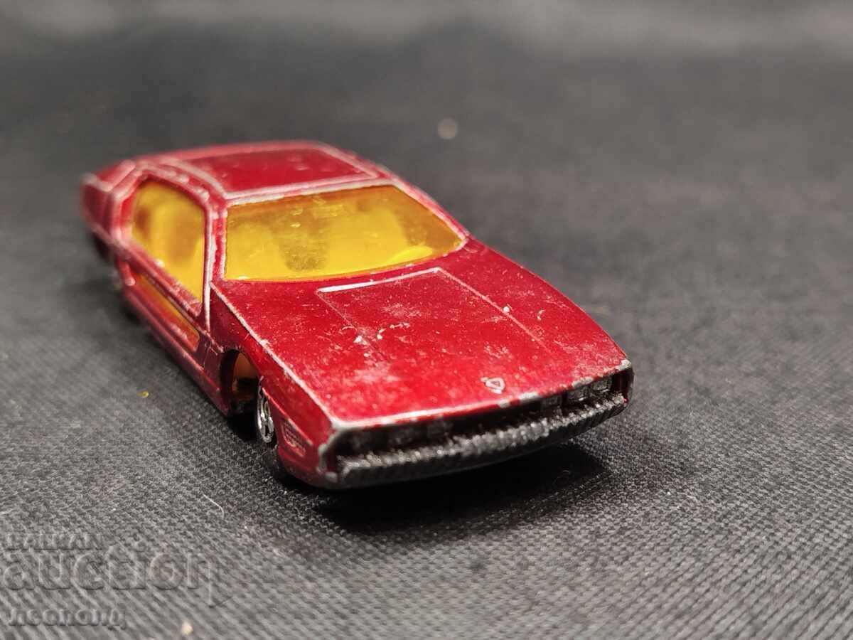 OLD RETRO METAL MATCHBOX ENGLAND LAMBORGHINI TROLLEY - 5 OLD RETRO METAL MATCHBOX ENGLAND LAMBORGHINI TROLLEY - 5