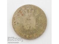 2 Francs 1866 - Belgium › King Leopold II