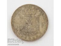 2 Franci 1866 - Belgia › Regele Leopold al II-lea