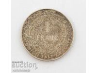 1 franc 1913 - Belgia › Regele Albert I