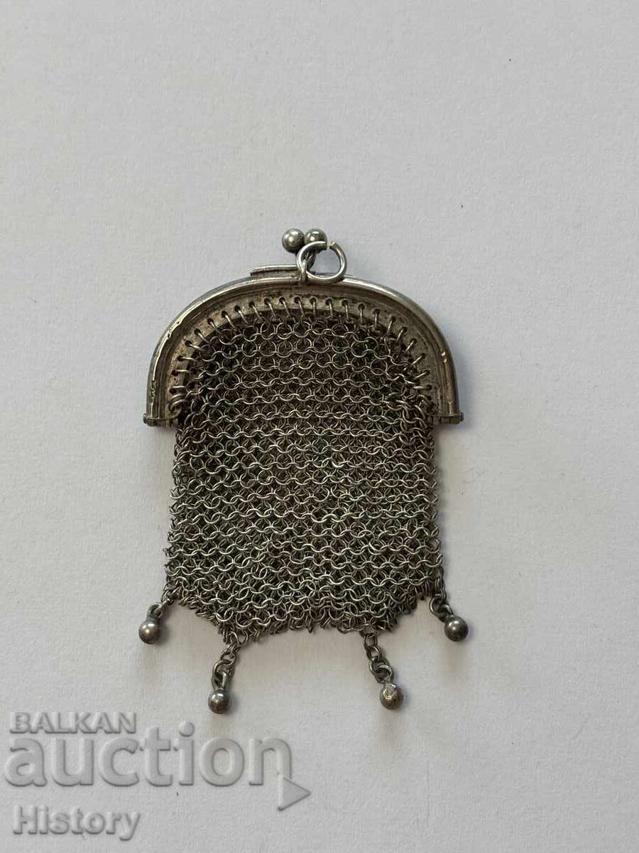 Παράδοση Αντίκα ασημένιο τσαντάκι Παράδοση Αντίκα ασημένιο τσαντάκι