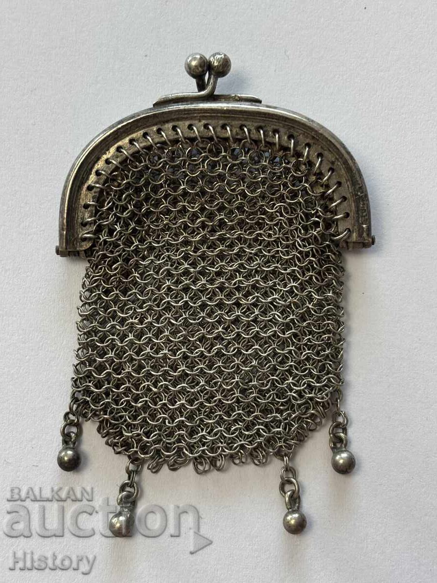 Αντίκα ασημένιο τσαντάκι - 6 Αντίκα ασημένιο τσαντάκι - 6