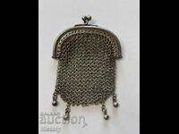 Antique silver bag