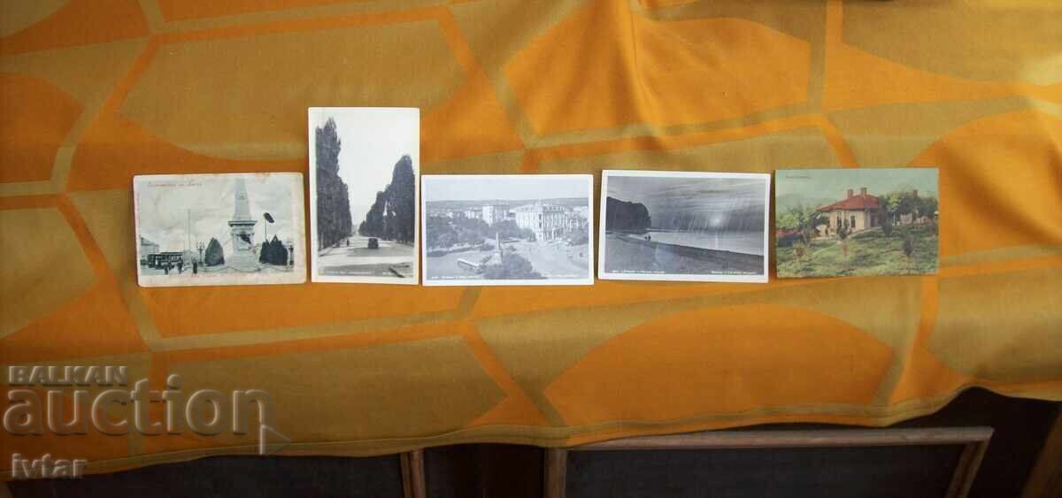 O mulțime de cărți poștale vechi bulgare