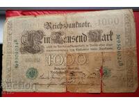 Bancnotă-Germania-1000 de mărci 1910