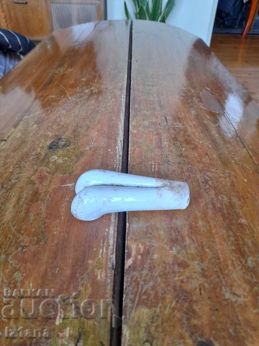 Old porcelain insulator Old porcelain insulator