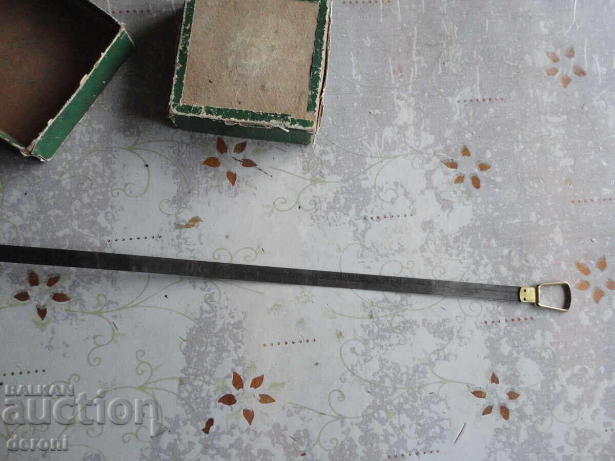 Leather tape measure Metri 25 meters in a box - 5