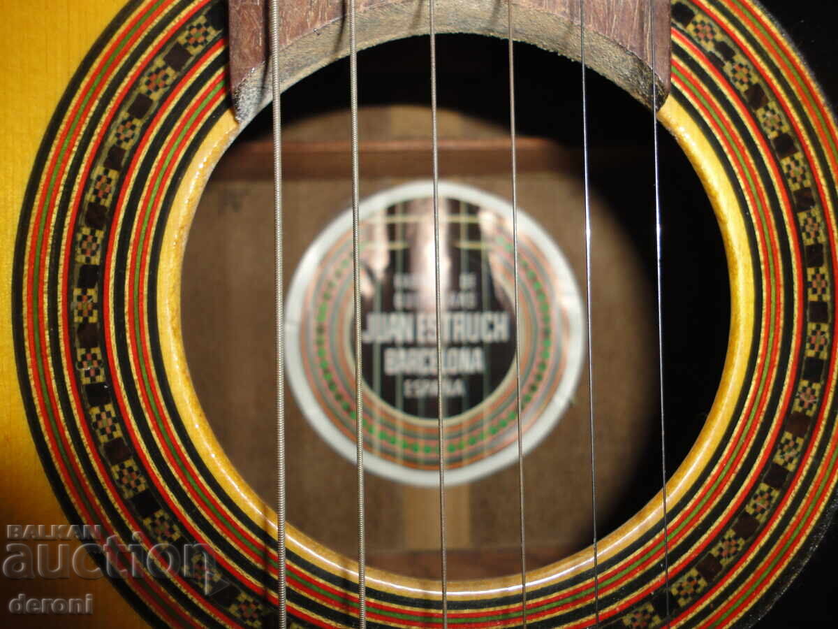 Auction  Acoustic 12 string guitar Juan Estruch Barcelona