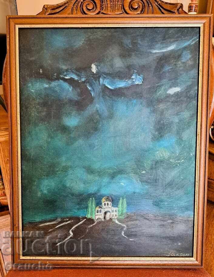 Ελαιογραφία The Holy Spirit του καλλιτέχνη Bg