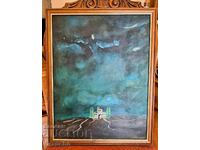 Pictură în ulei Duhul Sfânt de artistul Bg