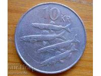 10 kroner 1984 - Iceland