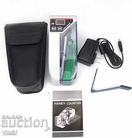 Mașină portabilă de numărat bancnote V 40 cu preț 140.50 BGN | € 71.84 Mașină portabilă de numărat bancnote V 40 cu preț 140.50 BGN | € 71.84