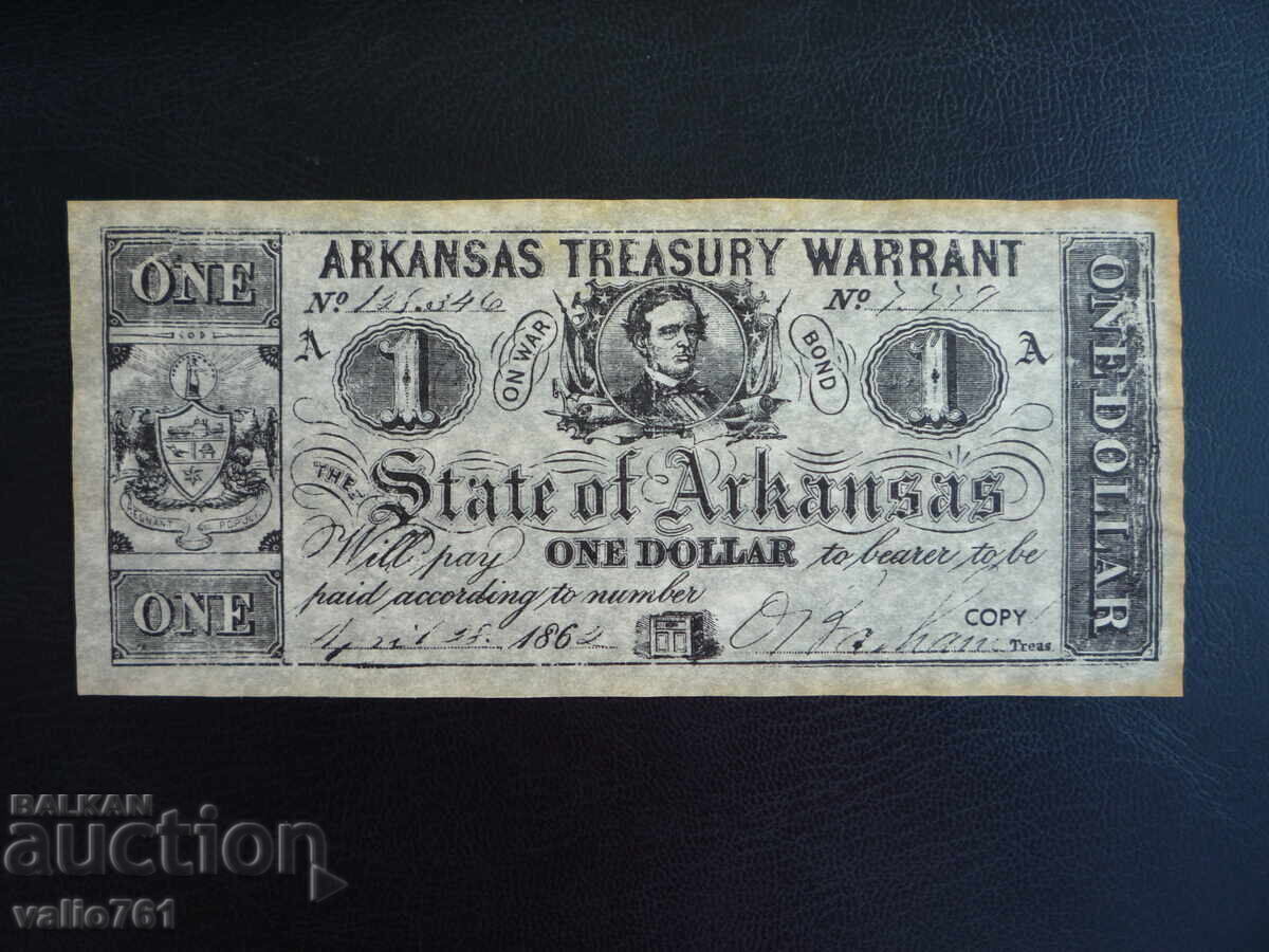 USA 1 dollar 1862 COPY !!!