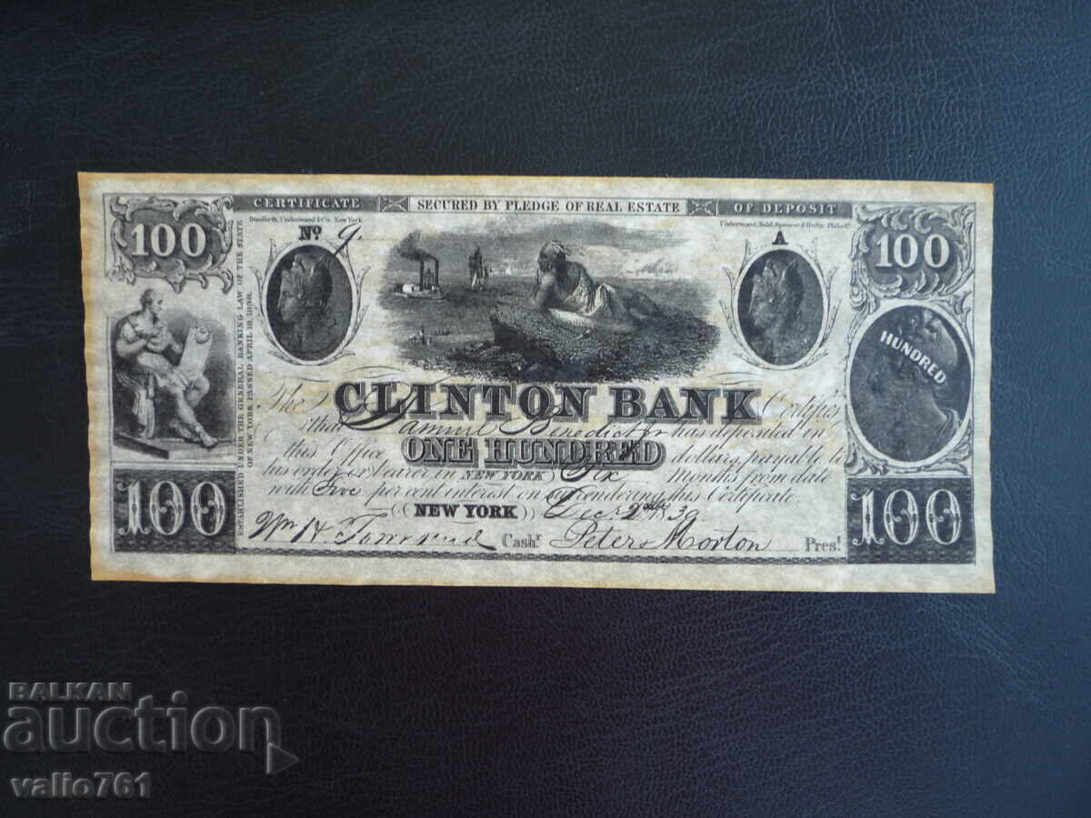 USA 100 dollars 1839 COPY !!! USA 100 dollars 1839 COPY !!!