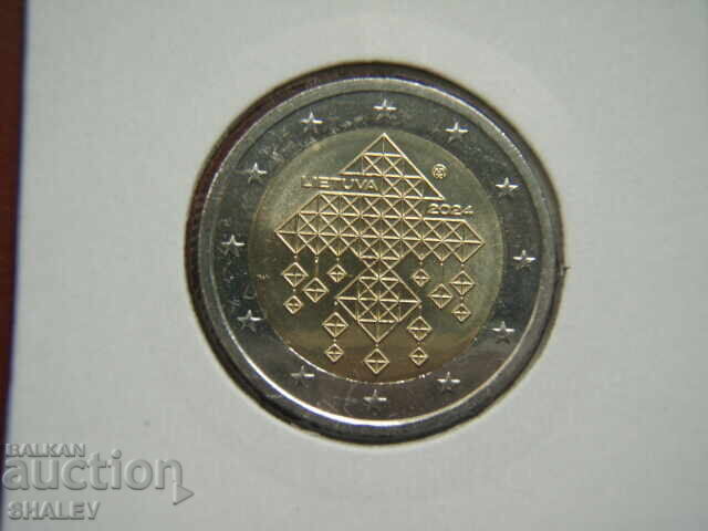 Delivery of 2 euro 2024 Litva /Lithuania "Straw Gardens"/ - Unc (2 euros) Delivery of 2 euro 2024 Litva /Lithuania "Straw Gardens"/ - Unc (2 euros)