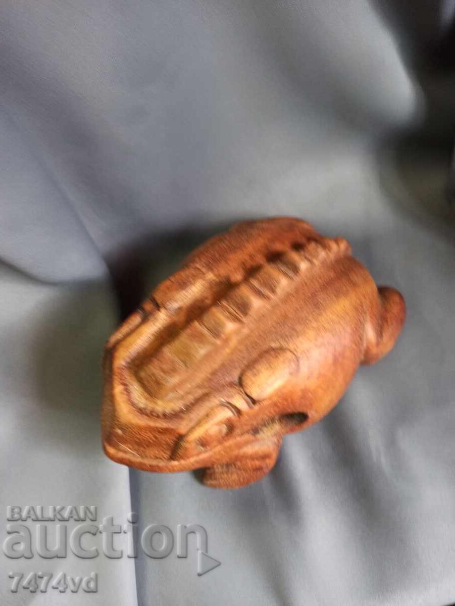 WOODEN FROG PLASTIC FOR LUCK with price 30.00 BGN | € 15.34 WOODEN FROG PLASTIC FOR LUCK with price 30.00 BGN | € 15.34