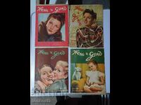 4 magazines women and home 1943 44 years