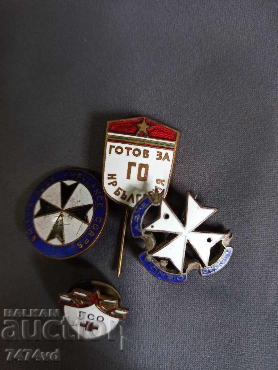 Delivery of OLD MILITARY ENAMEL BADGES Delivery of OLD MILITARY ENAMEL BADGES