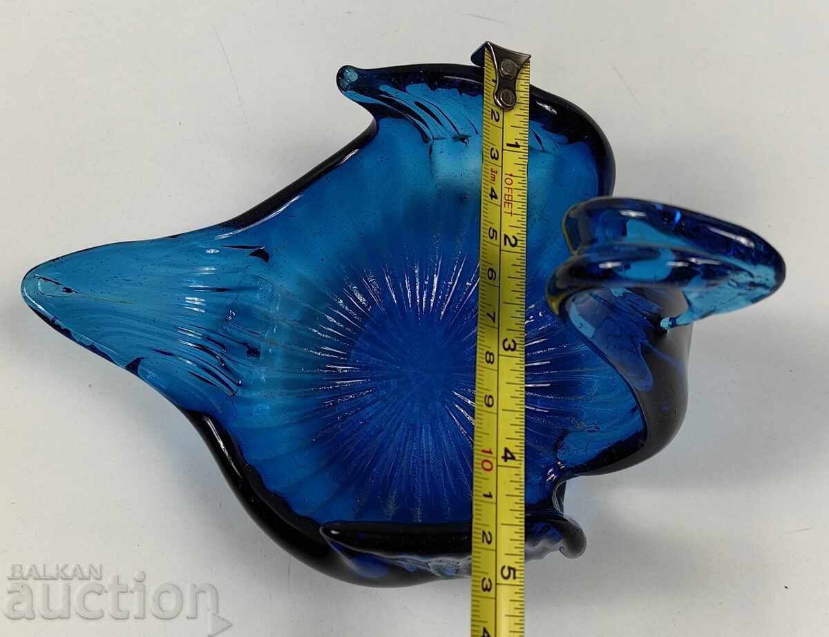 Delivery of RARE SOC GLASS CANDY BOX BOWL SWAN BIRD BLUE GLASS Delivery of RARE SOC GLASS CANDY BOX BOWL SWAN BIRD BLUE GLASS