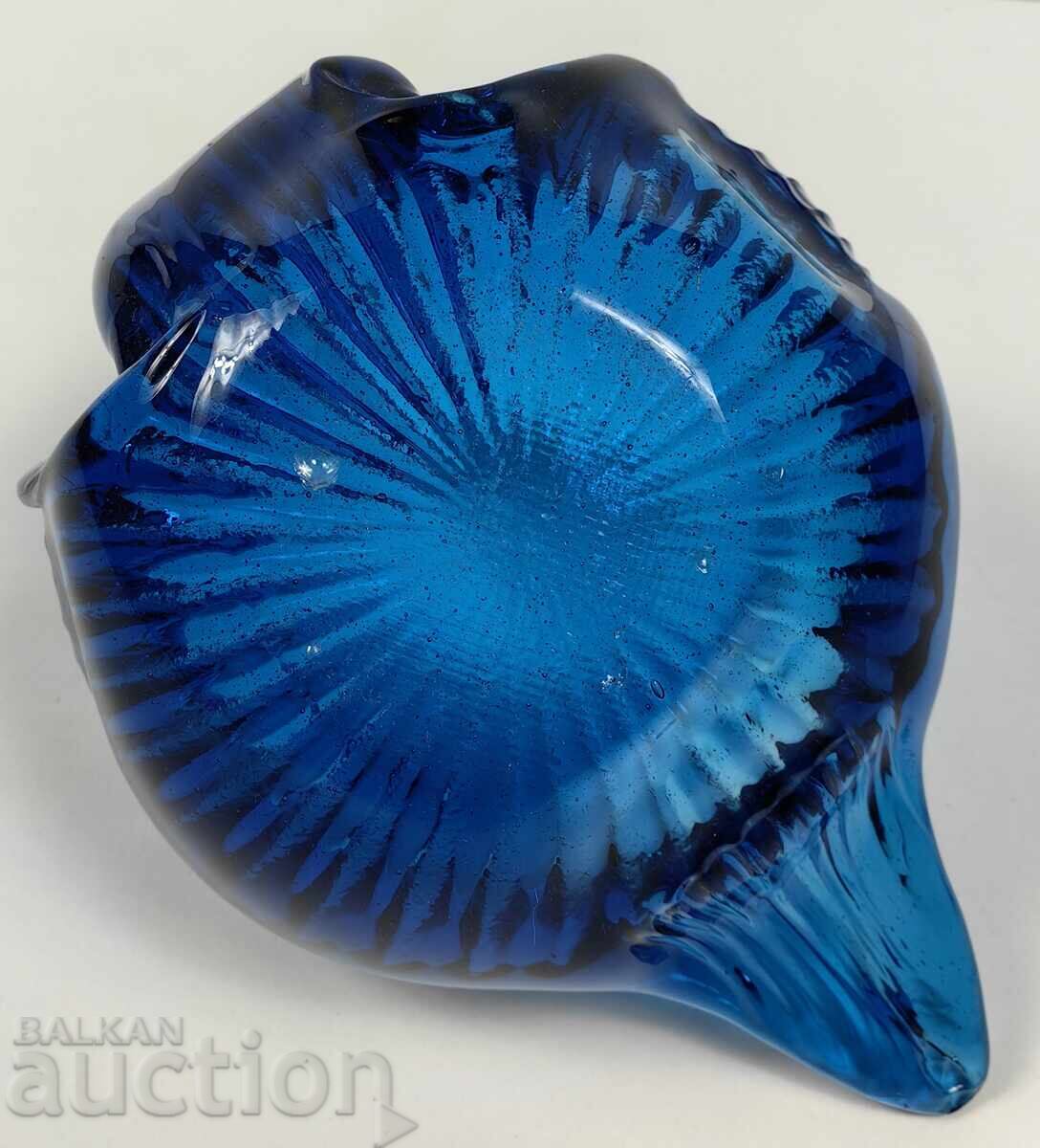 RARE SOC GLASS CANDY BOX BOWL SWAN BIRD BLUE GLASS - 7 RARE SOC GLASS CANDY BOX BOWL SWAN BIRD BLUE GLASS - 7