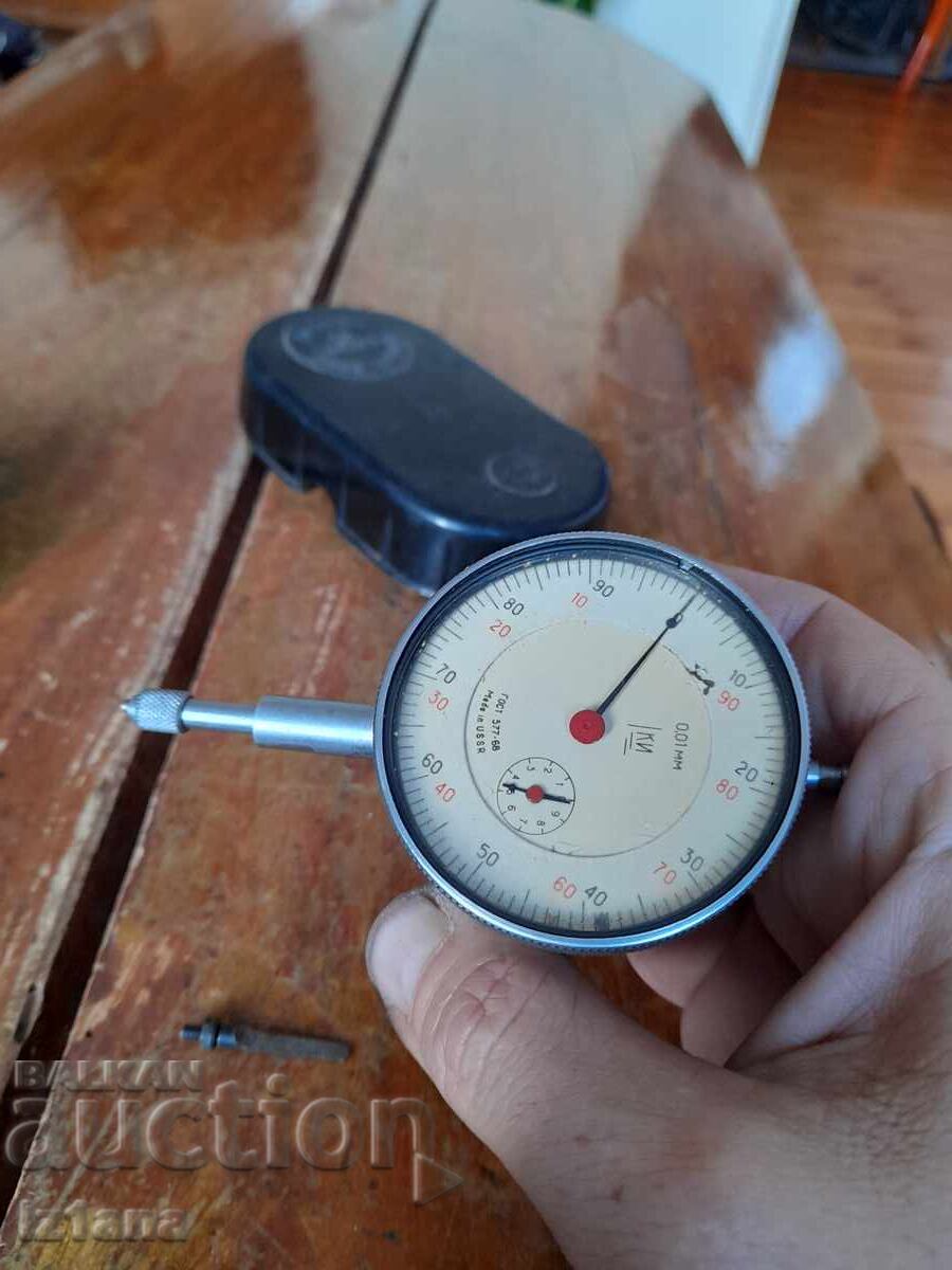 Old indicator clock, odometer - 7 Old indicator clock, odometer - 7