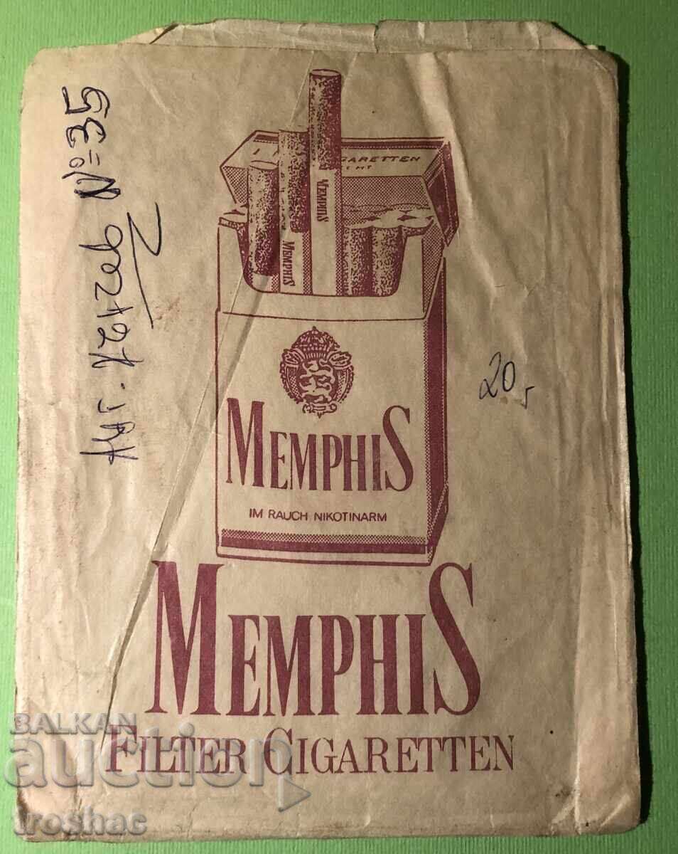 Vechi pachet de țigări Memphis
