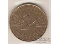 Macedonia 2 denars 2001