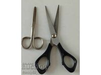 2 small scissors