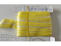 Παλιά γερμανική βαμβακερή δαντέλα 9 μ. και πλάτος 1.8 χιλ