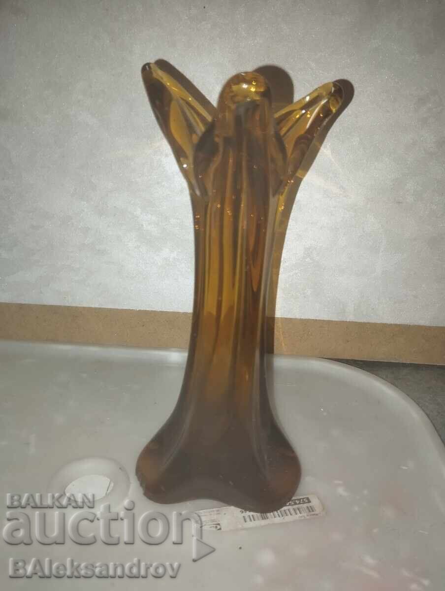 Аукцион Ваза стъкло ръчна изработка Аукцион Ваза стъкло ръчна изработка