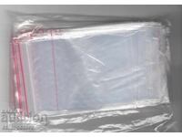 Pack of 100 ziplock bags 9/11 cm