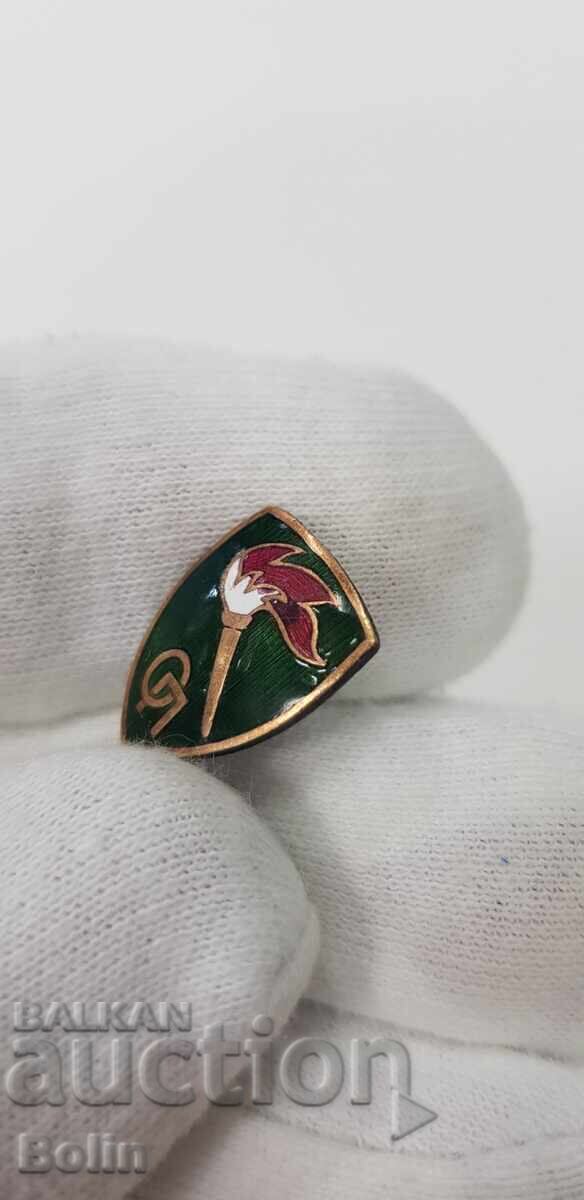 Rare Bulgarian royal insignia, Father Paisii badge - 6 Rare Bulgarian royal insignia, Father Paisii badge - 6