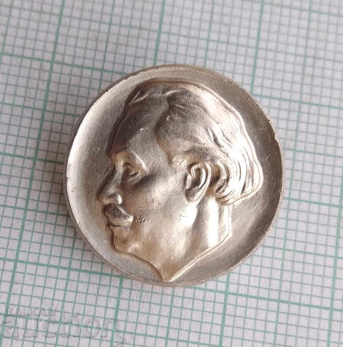 17980 Badge - Georgi Dimitrov with price 1.00 BGN | € 0.51 17980 Badge - Georgi Dimitrov with price 1.00 BGN | € 0.51