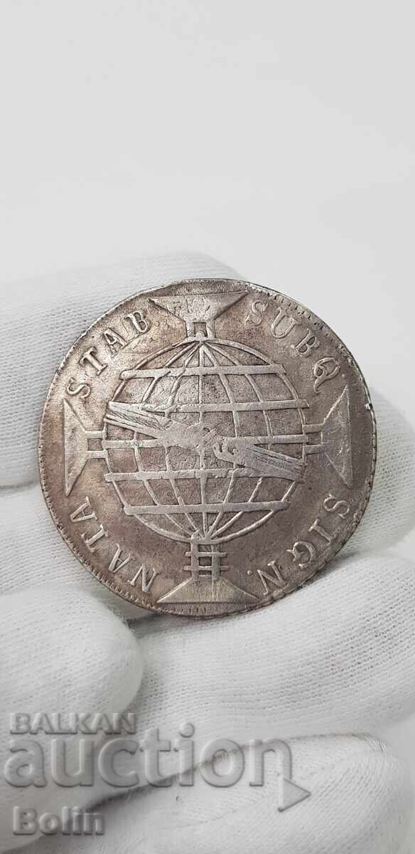 Рядка сребърна монета 960 REIS - 1816 г. - Бразилия с цена € 200.00 | 391.17 лв.