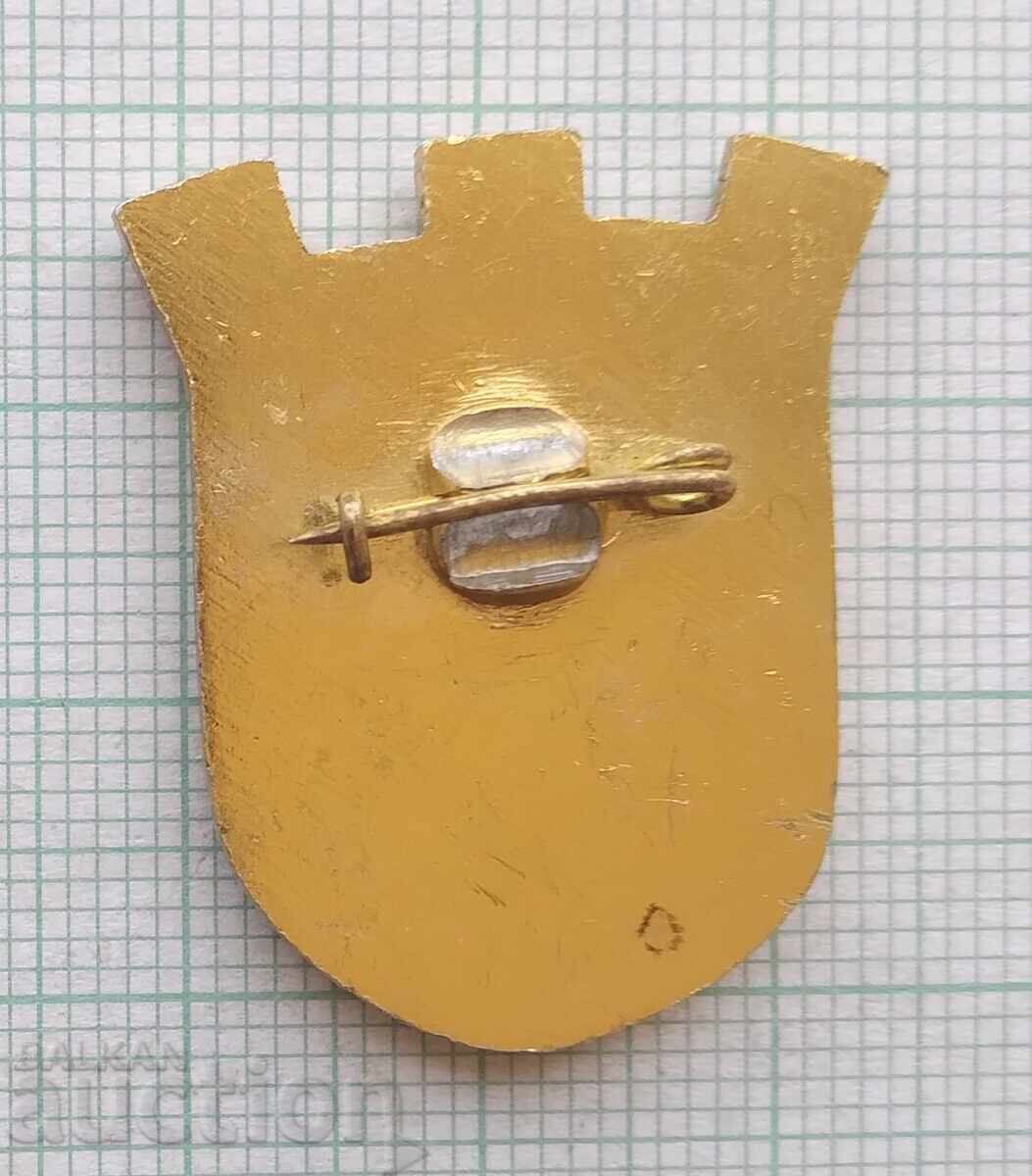 Auction 17992 Badge - coat of arms of the city of Kavarna Auction 17992 Badge - coat of arms of the city of Kavarna