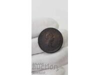 Rare Copper 1/2 Penny 1806 - Αγγλία GEORGIUS III