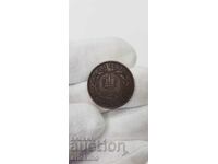 Рядка медна монета 1 цент 1896 г. - Новооткрита Канада