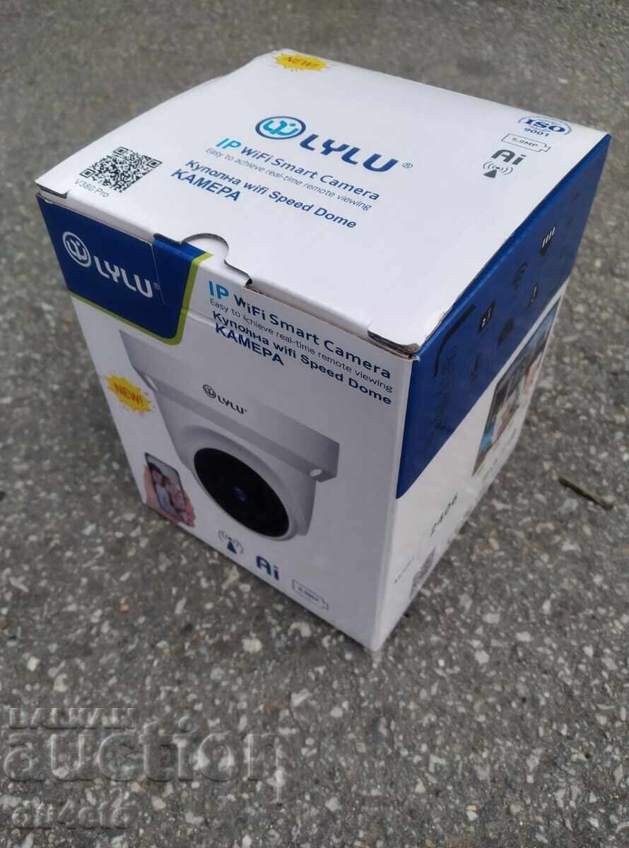 Livrarea LYLU WIFI SMART DOME CAMERA PENTRU SUPRAVEGHERE VIDEO 5MPX - IN Livrarea LYLU WIFI SMART DOME CAMERA PENTRU SUPRAVEGHERE VIDEO 5MPX - IN