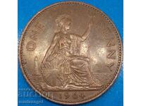 Marea Britanie 1 Penny 1964 30 mm Bronz 2