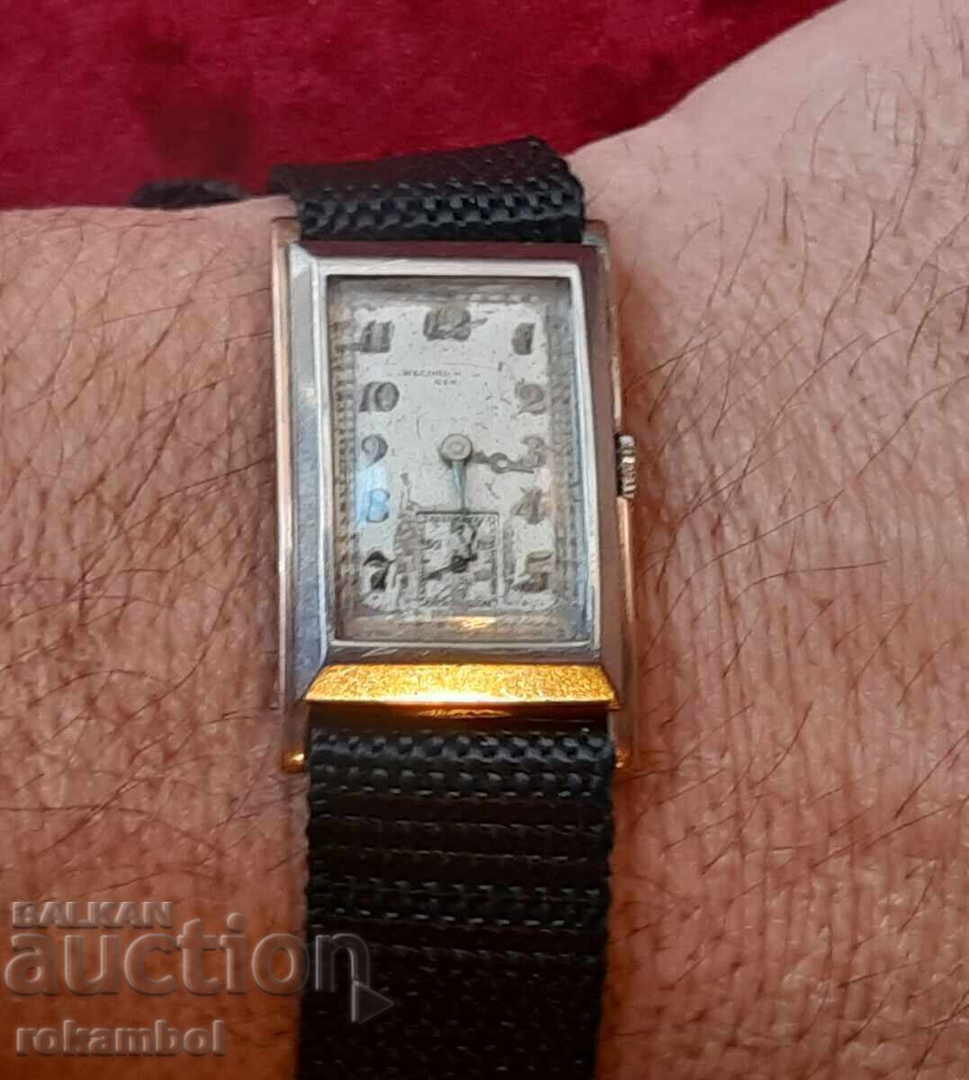 Art Deco Swiss wristwatch Record watch &Co