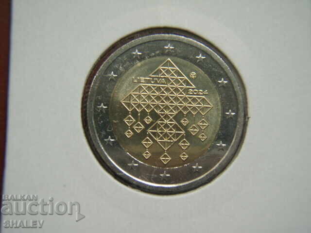 Delivery of 2 euro 2024 Litva /Lithuania "Straw Gardens"/ - Unc (2 euros) Delivery of 2 euro 2024 Litva /Lithuania "Straw Gardens"/ - Unc (2 euros)